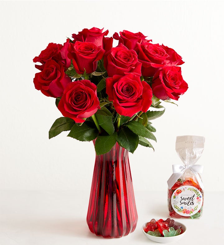 One Dozen Red Roses