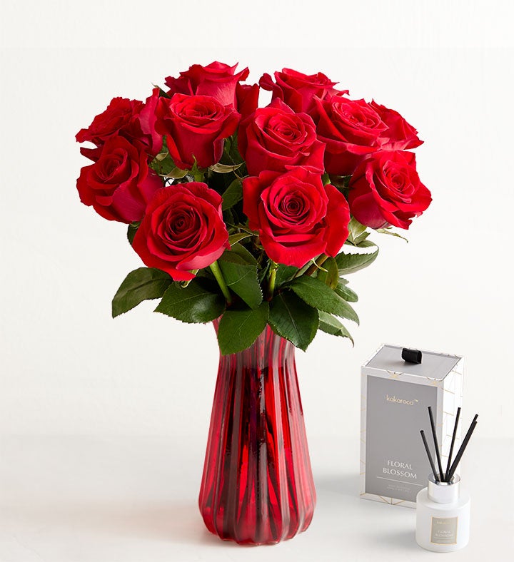 One Dozen Red Roses