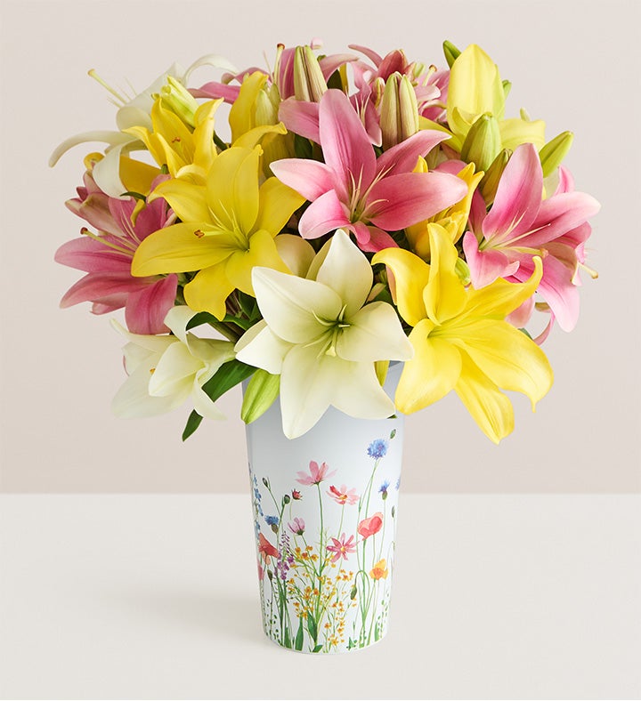 Sweet Spring Lily Bouquet