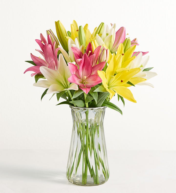 Sweet Spring Lilies for Mother's Day
