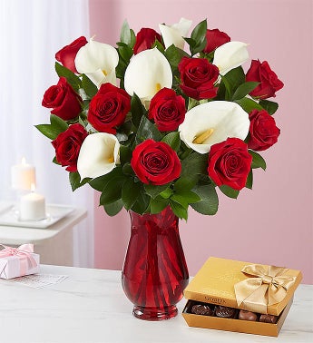 mixed roses bouquets with