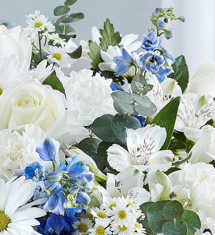Cherished Memories™ Blue & White | 1800Flowers.com - 95409