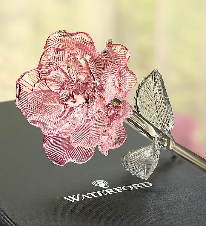 Waterford® Crystal Rose Glass Flowers 1800flowerscom 97712