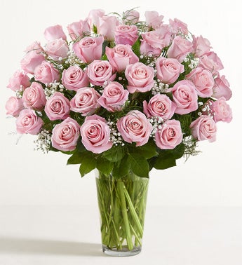Ultimate Elegance Long Stem Pink Roses