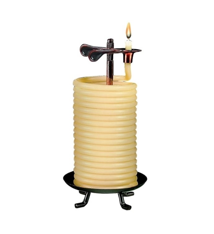 Self Extinguishing Coil Candle  Unscented  80 Hour