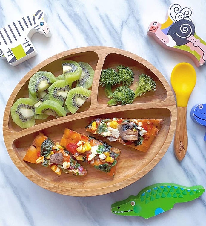Avanchy Bamboo Toddler Plate