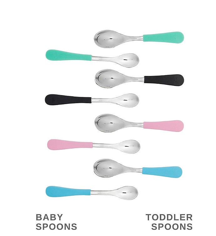 Avanchy Stainless Steel Baby Spoons (2)