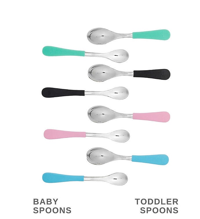 Avanchy Stainless Steel Baby Spoons  2