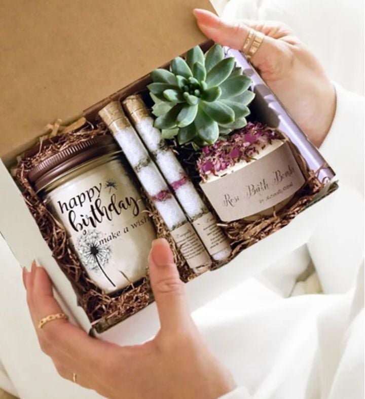 Spa Birthday gift Basket