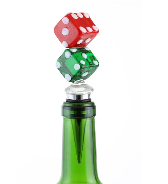 Dice Bottle Stopper