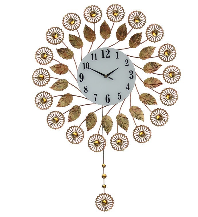 Copper Wall Clock