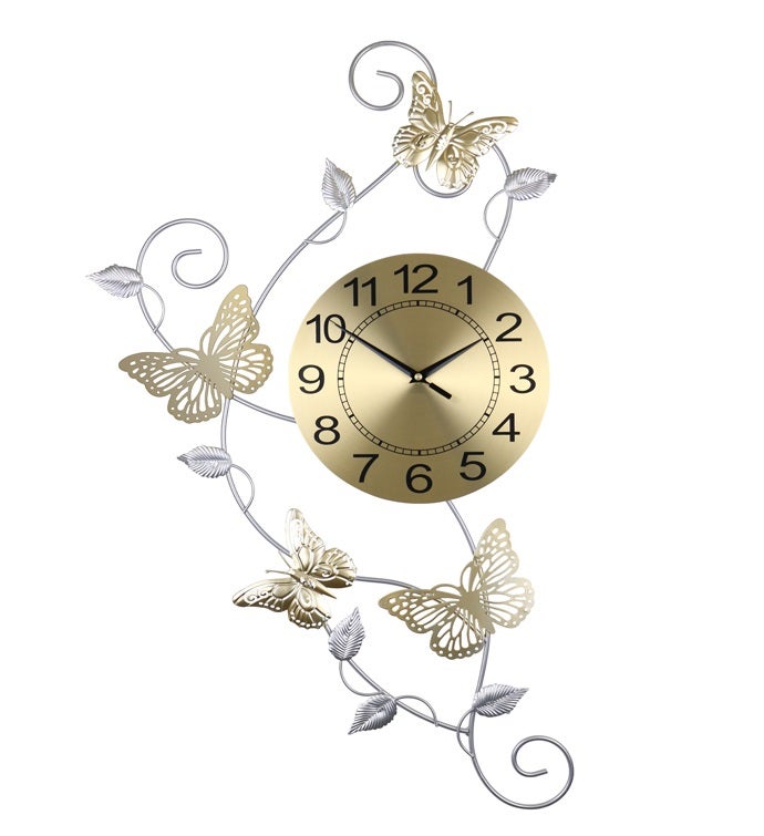 Butterflies Wall Clock