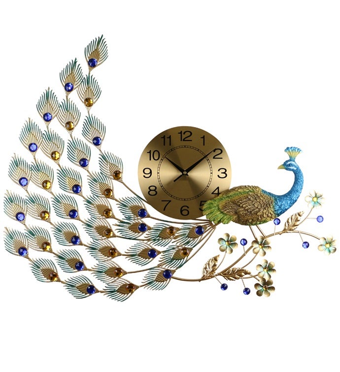 Peacock Wall Clock