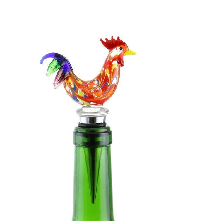Rooster Bottle Stopper