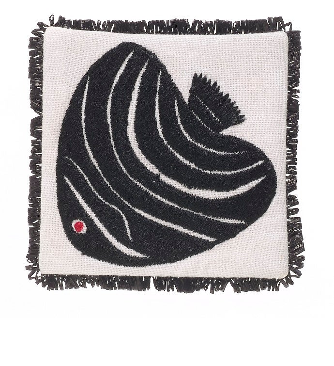 Hand Embroidered Sergeant Major Coaster - Set of 4