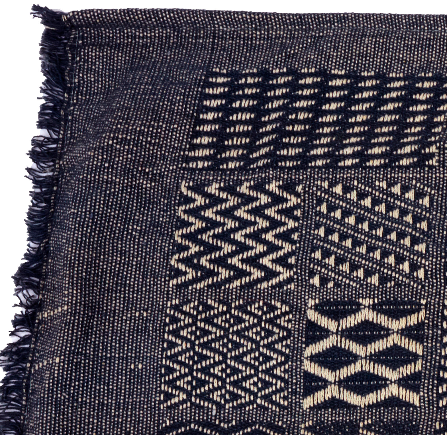 Artisan Hand Loomed Cotton Table Runner