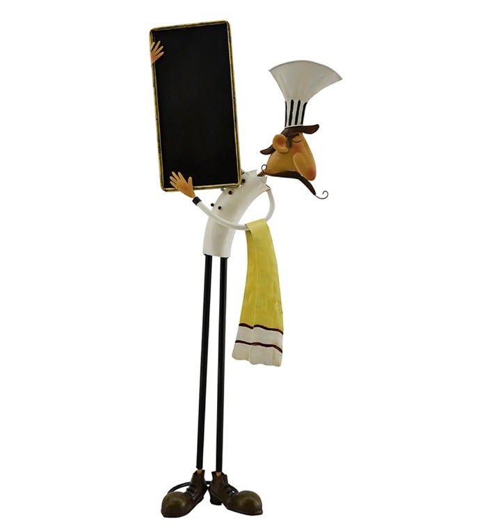 Chef with Blackboard