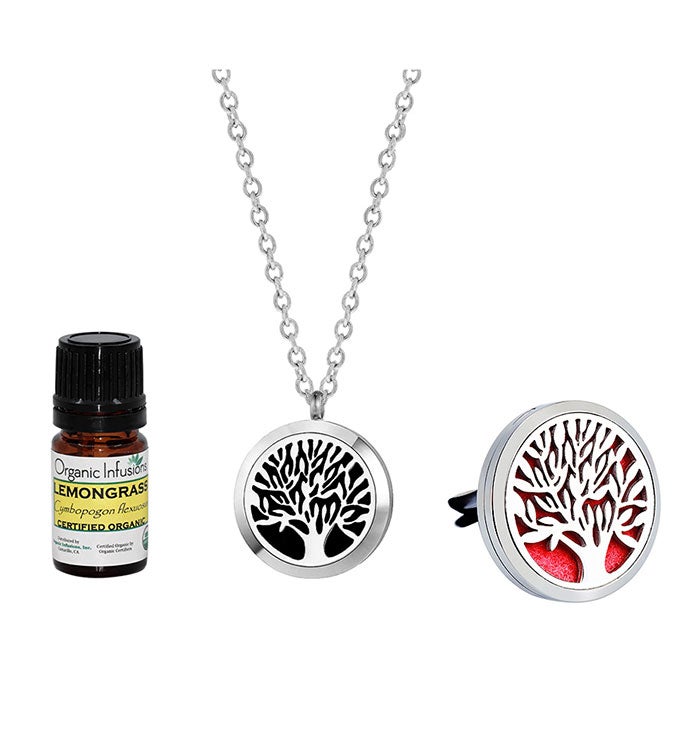 Tree Of Life Aromatherapy Lemongrass Essential Oil Gift Set