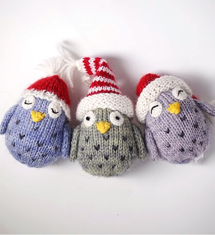 Tiny Owl Ornaments