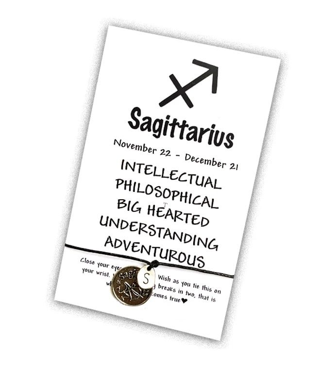 Sagittarius Wish Bracelet