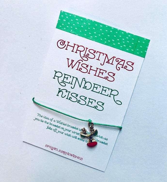Reindeer Kiss Wish Bracelet
