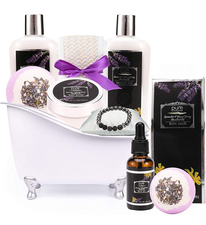 Aromatherapy Ylang Ylang & Lavender Spa Gift Basket