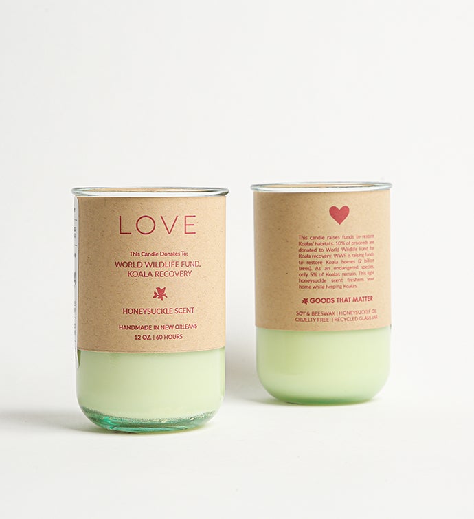 Love Candle - Gives To World Wildlife Fund