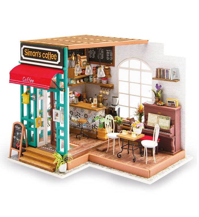 DIY 3D Wooden Dollhouse Puzzle