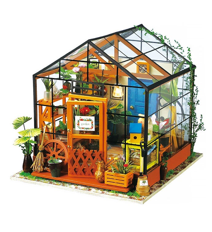 DIY 3D Wooden Dollhouse Puzzle
