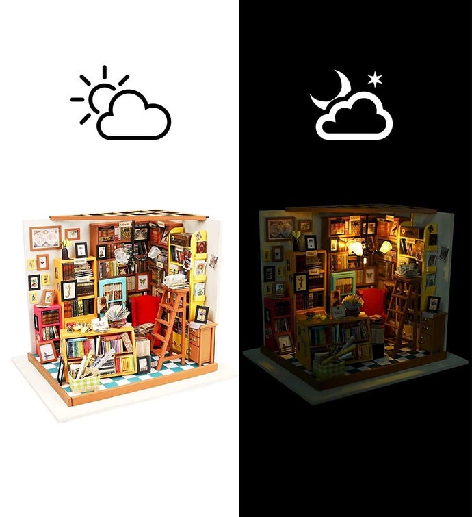 DIY 3D Wooden Dollhouse Puzzle