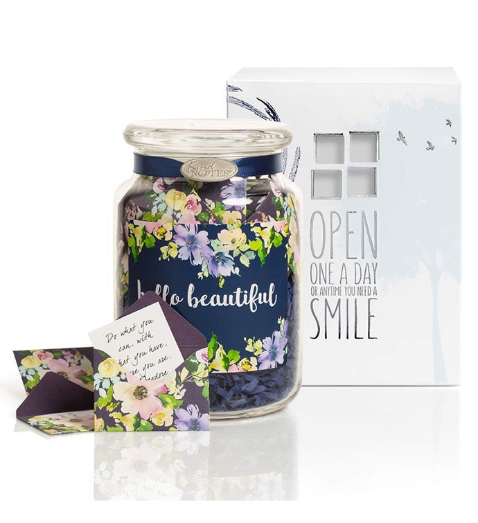 Jar Of Smiles By Kindnotes Floral Everyday