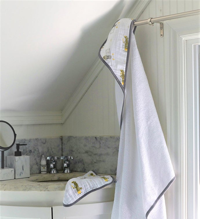 Hooded Towel & Washcloth Set