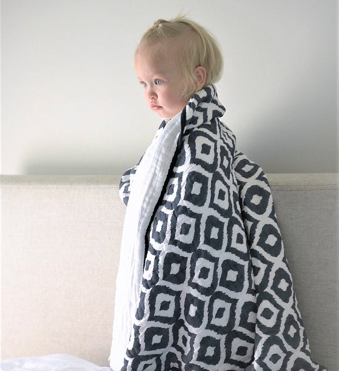 Cotton Muslin Blanket - Patterned