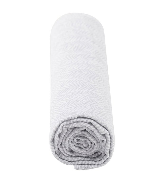 Cotton Muslin Swaddle   Plaid
