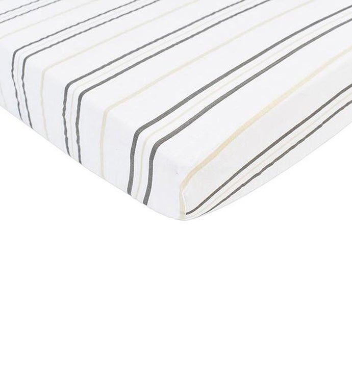 Cotton Muslin Crib Sheet - Patterned