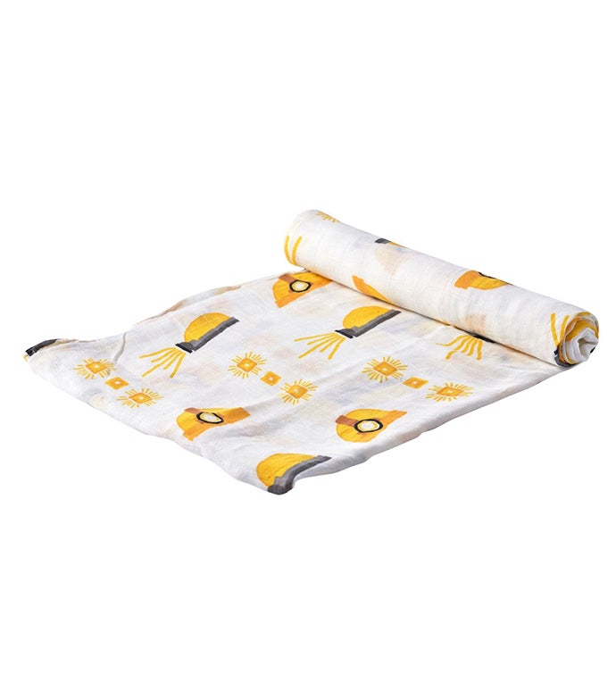 Bamboo Muslin Swaddle   Machines