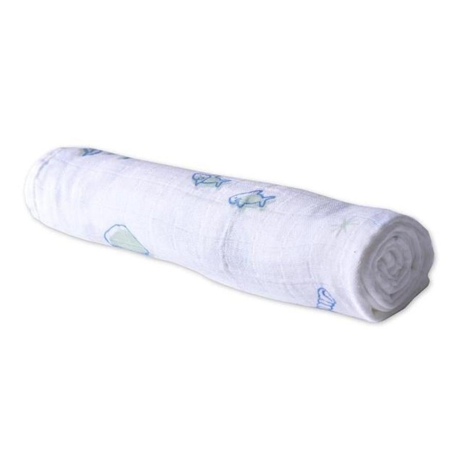 Cotton Muslin Swaddle - Nature