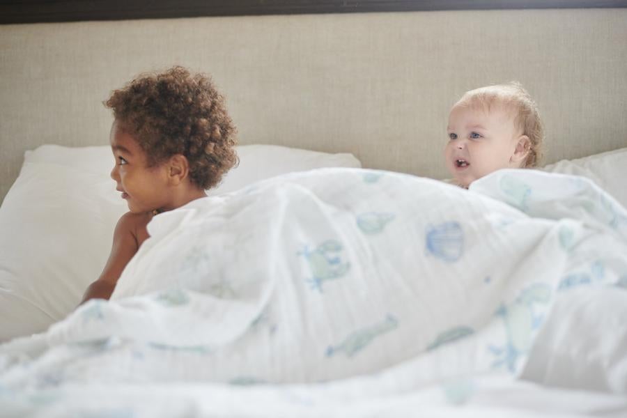 Cotton Muslin Swaddle - Nature