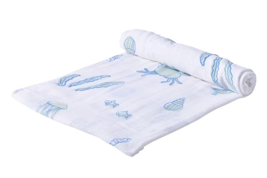 Cotton Muslin Swaddle - Nature