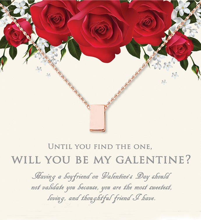 Galentine's Cube Necklace