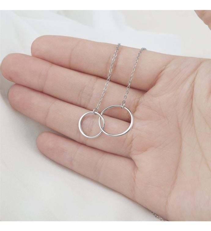 For My Beautiful Wife Ring Infinity Valentine's Day Necklace