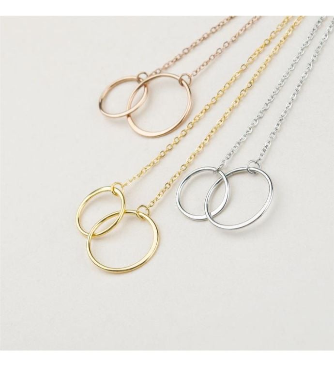 For My Beautiful Wife Ring Infinity Valentine's Day Necklace