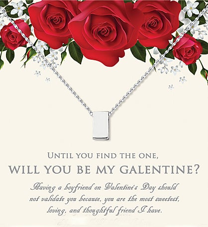 Galentine's Cube Necklace