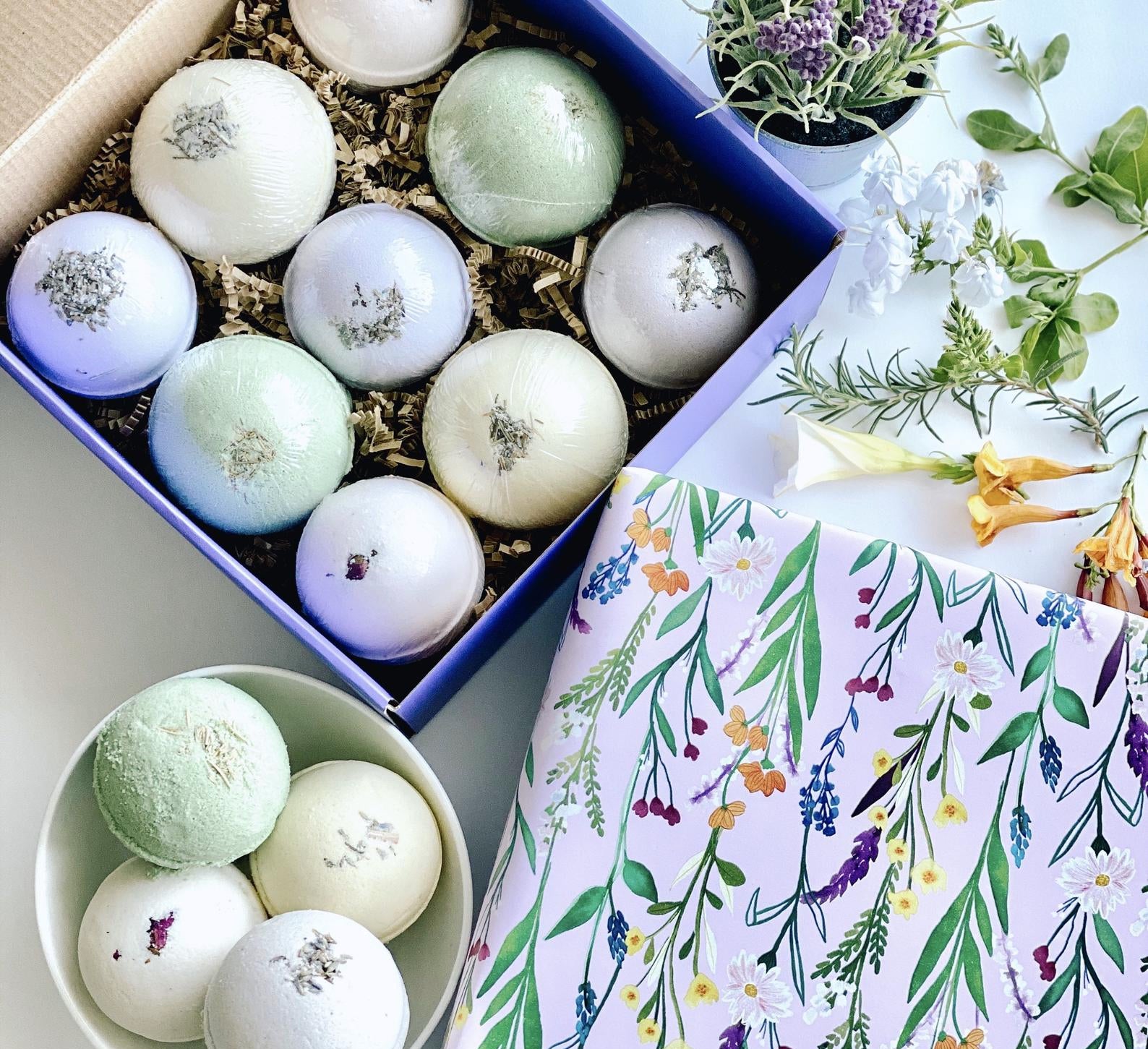 Aromatherapy Bath Bomb Gift Set
