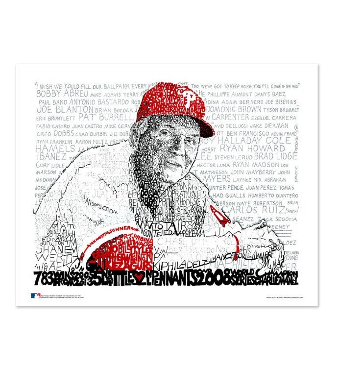 Charlie Manuel Word Art