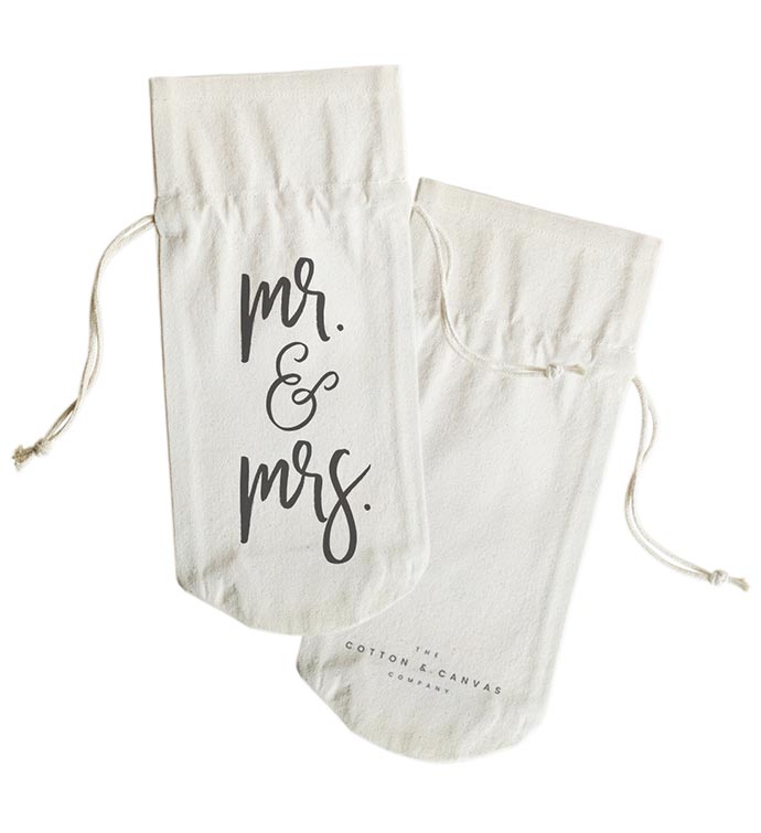 Wedding Bottle Cover and Gift Bag