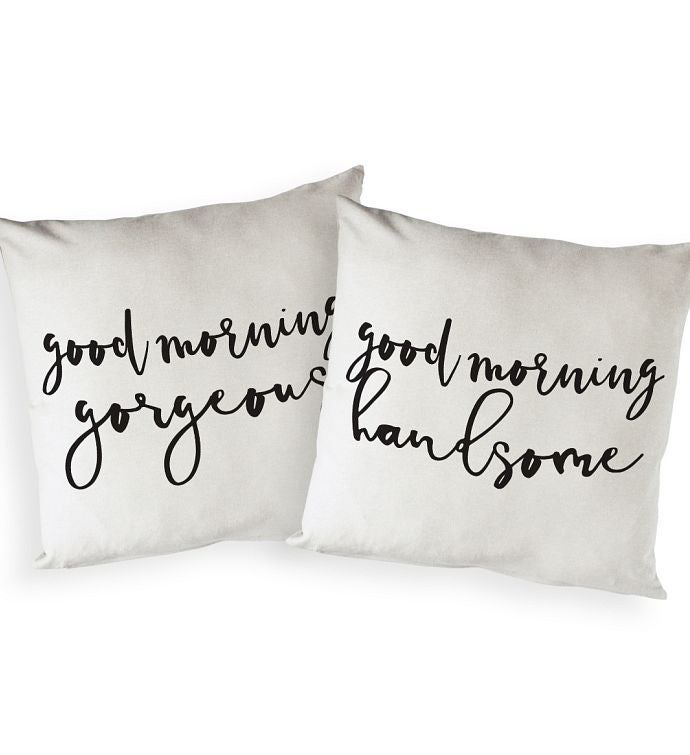 Pillow Cover Sets for Couples