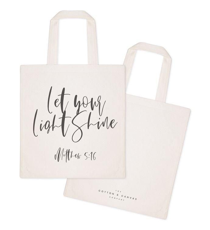 Bible Verse Reusable Shoulder Tote