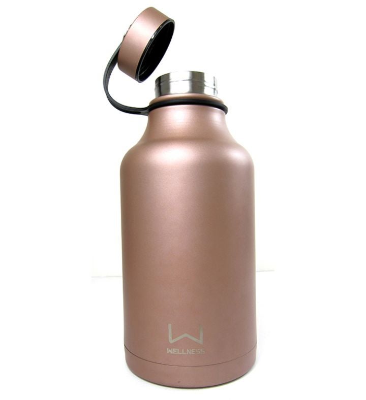 Wellness Insulated Stainless Steel Growler 64 oz