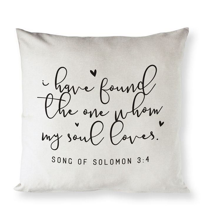 Bible Verse Pillow Cover